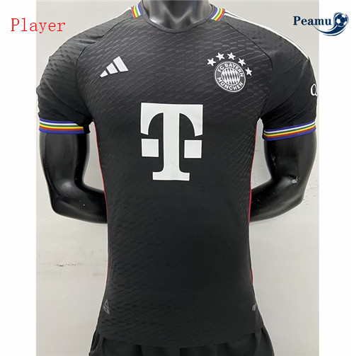 Peamu - Maillot foot Bayern Munich Player Version Noir 2023/2024 Chinois