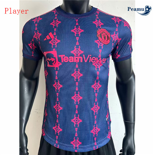 Peamu - Maillot foot Manchester United Player Version Édition spéciale 2023/2024 Soldes