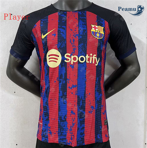 Peamu - Maillot foot Barcelone Player Version Édition spéciale 2023/2024