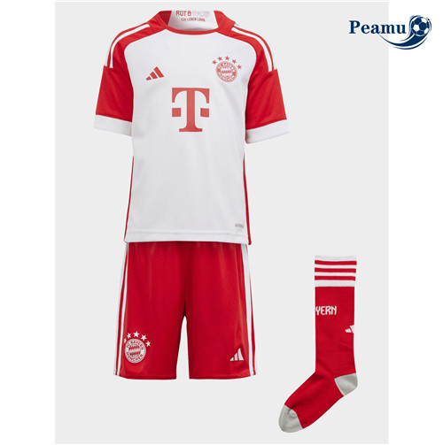 Peamu - Maillot foot Bayern Munich Enfant Domicile 2023/2024