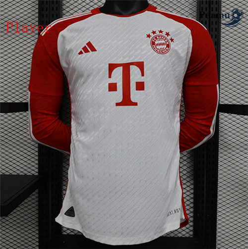 Peamu - Maillot foot Bayern Munich Player Version Domicile Manche Longue 2023/2024