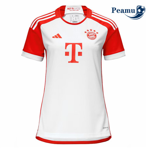 Peamu - Maillot foot Bayern Munich Femme Domicile 2023/2024
