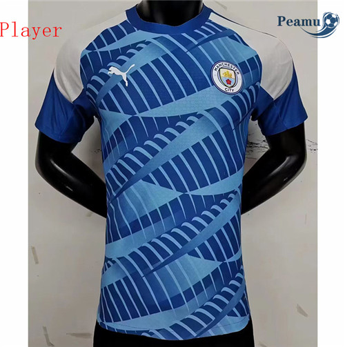 Peamu - Maillot foot Manchester City Player Version pre-match 2023/2024