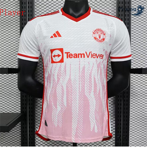 Peamu - Maillot foot Manchester United Player Version Exterieur 2023/2024