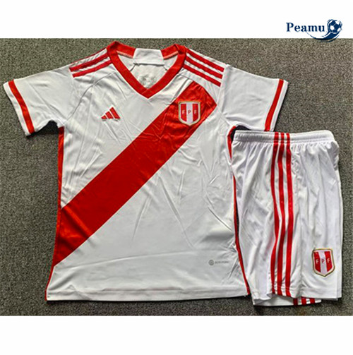 Peamu - Maillot foot Pérou Enfant Domicile 2023/2024