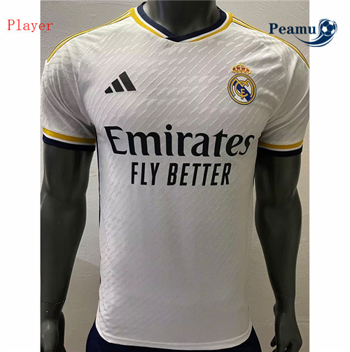 Peamu - Maillot foot Real Madrid Player Version Domicile 2023/2024