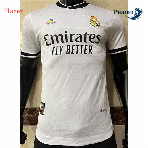 Peamu - Maillot foot Real Madrid Player Version joint Spécial Blanc 2023/2024