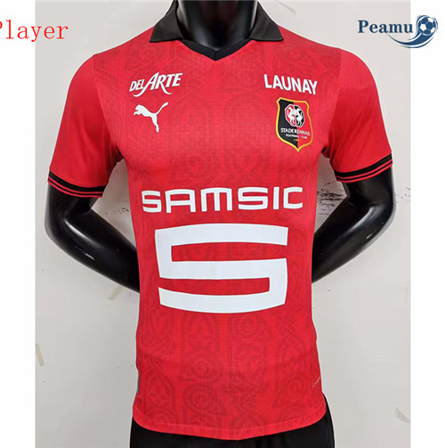 Peamu - Maillot foot Rennes Player Version Domicile 2023/2024