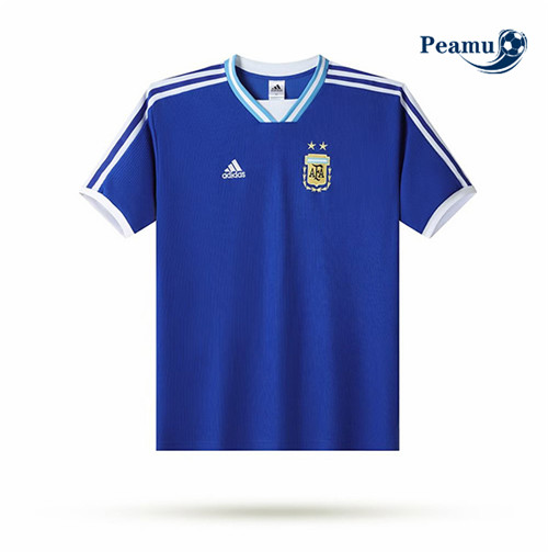 Peamu - Maillot Rétro foot Argentine Bleu 2022