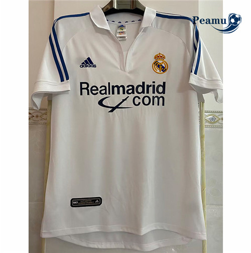 Peamu - Maillot Rétro foot Real Madrid Domicile 2001-02