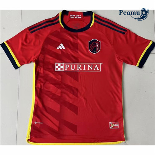 Peamu - Maillot foot St. Louis Rouge 2023/2024