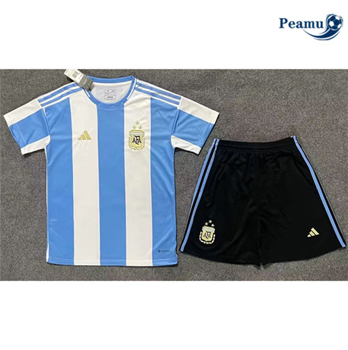 Peamu - Maillot foot Argentine Enfant Domicile 2023/24