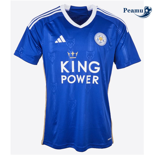 Peamu - Maillot foot Leicester City Domicile 2023/24