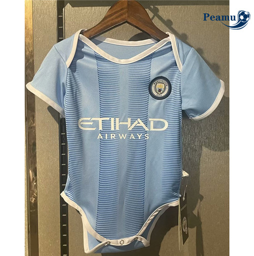 Peamu - Maillot foot Manchester City Baby Domicile 2023/24