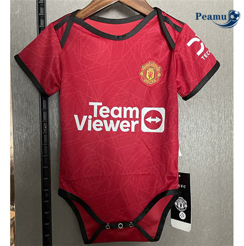 Peamu - Maillot foot Manchester United Baby Domicile 2023/24