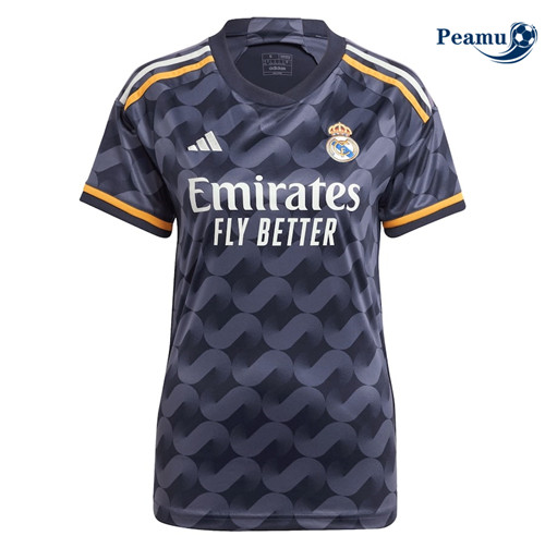 Peamu - Maillot foot Real Madrid Femme Exterieur 2023/24