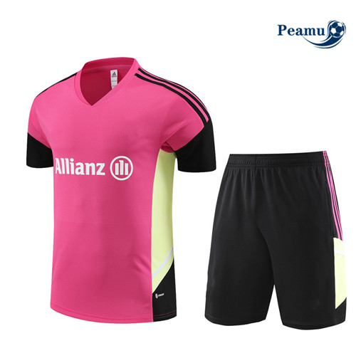 Peamu - Maillot foot Kit Entrainement Juventus + Shorts Rose 2023/24 discout