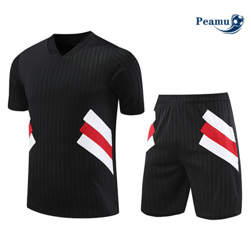 Peamu - Maillot foot Kit Entrainement Manchester United + Shorts Noir 2023/24 prix