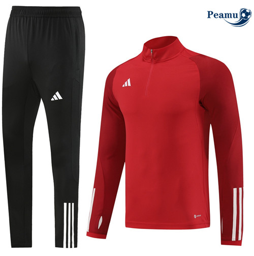 Peamu - Maillot foot Survetement Adidas Rouge 2023/24 Outlet