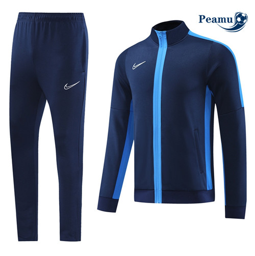Peamu - Maillot foot Veste Survetement Nike Bleu 2023/24 Officiel