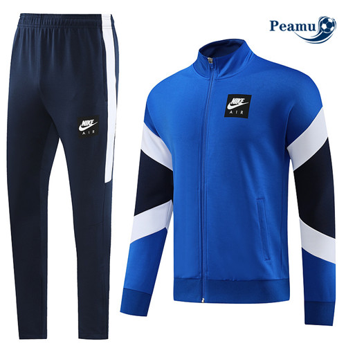Peamu - Maillot foot Veste Survetement Nike Bleu 2023/24 Original
