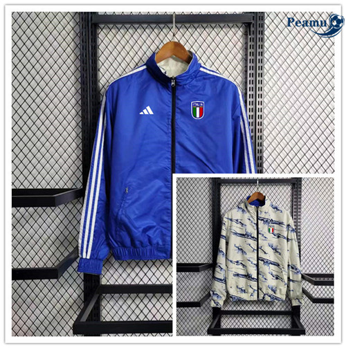 Peamu - Maillot foot Coupe Vent Italie Bleu 2023/24 grossiste