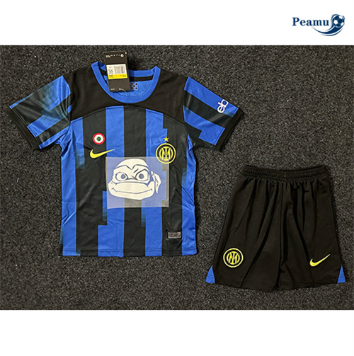 Maillot foot Inter Milan Enfant Domicile Turtles 2023-2024