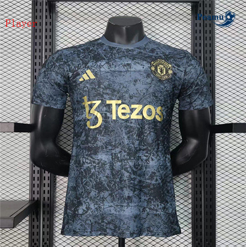 Maillot foot Manchester United Player Noir/Gris 2024-2025