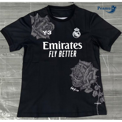 Maillot foot Real Madrid Y3 Noir 2024-2025
