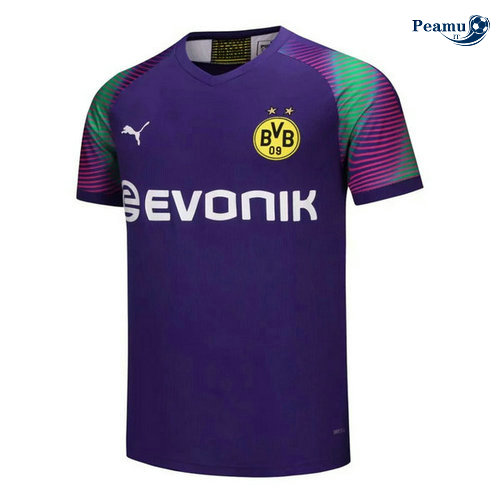 Maillot foot Borussia Dortmund Exterieur Portiere Porpora 2019-2020