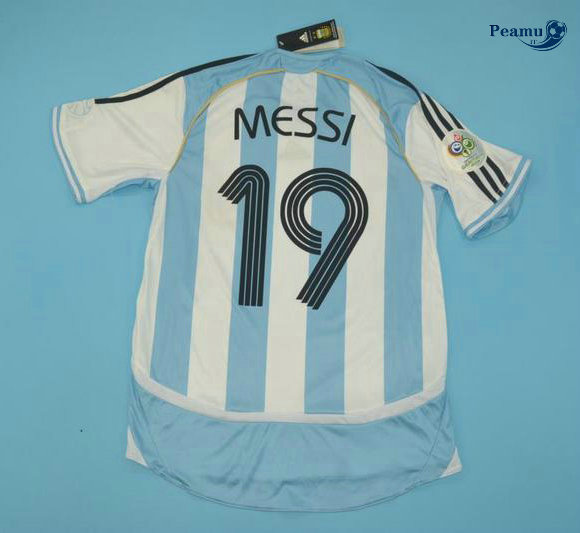 Classico Maglie Argentine Domicile (19 Messi) 2006
