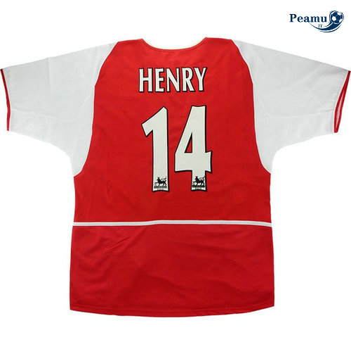 Classico Maglie Arsenal Domicile (14 Henry) 2002-04