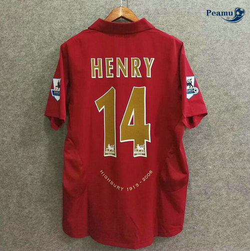 Classico Maglie Arsenal Domicile (14 Henry) 2005-06
