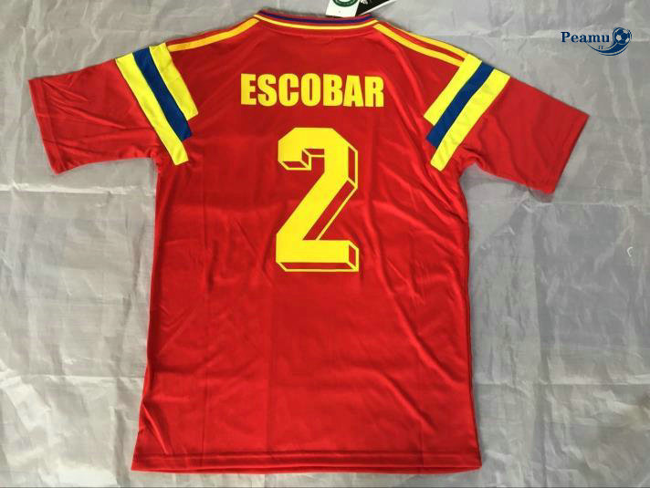 Classico Maglie Colombie Rouge (2) 1990