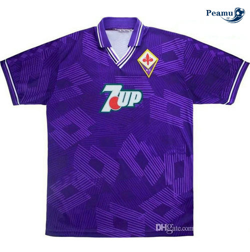 Classico Maglie Fiorentina Bleu clair 1992-93