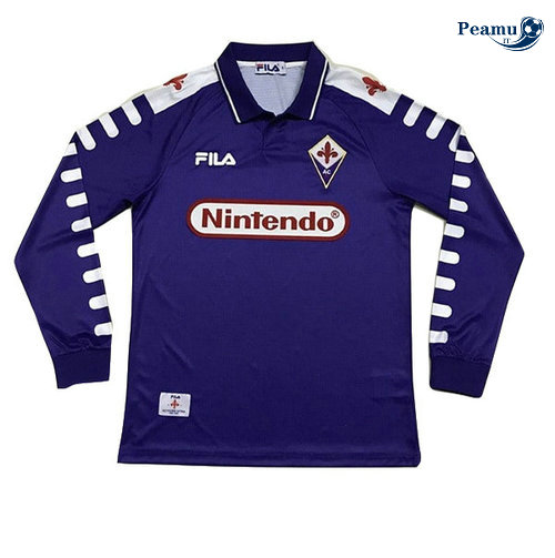 Classico Maglie Fiorentina Manche Longue 1998