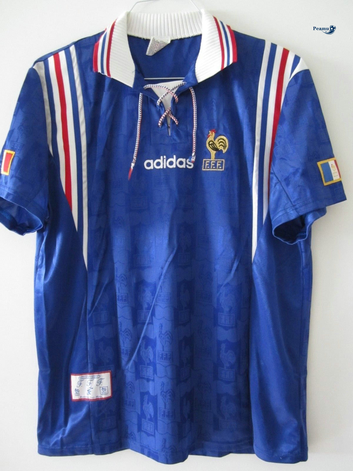 Classico Maglie France Domicile Coppa Europa 1996