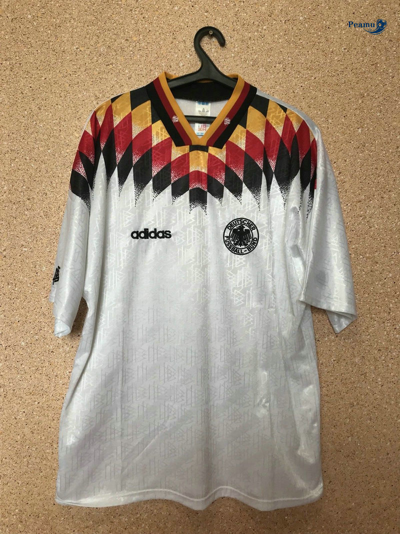 Classico Maglie Allemagne Domicile Bianco 1994