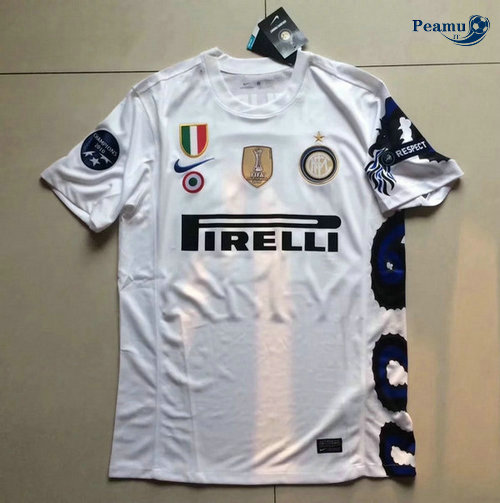 Classico Maglie Inter Milan Exterieur Bianco 2010-11