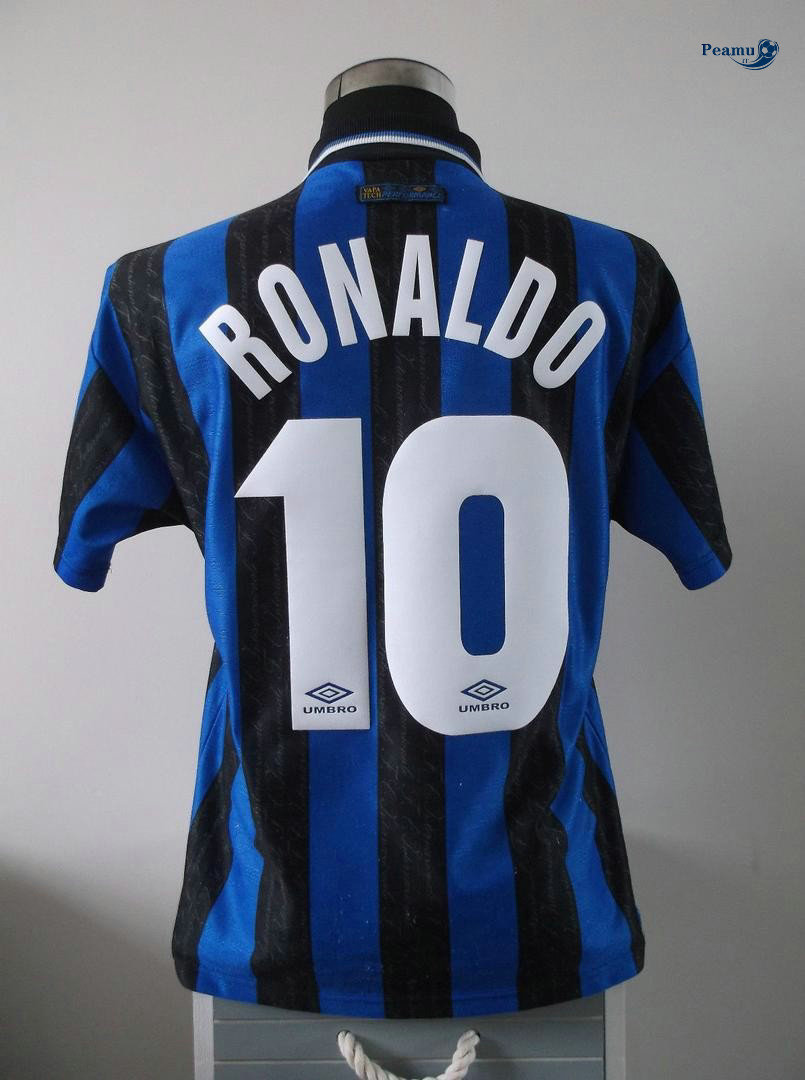 Classico Maglie Inter Milan Domicile (10 RONALDO) 1997-98