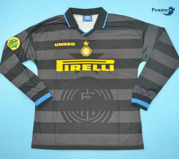 Classico Maglie Inter Milan Third Manche Longue 1997-98