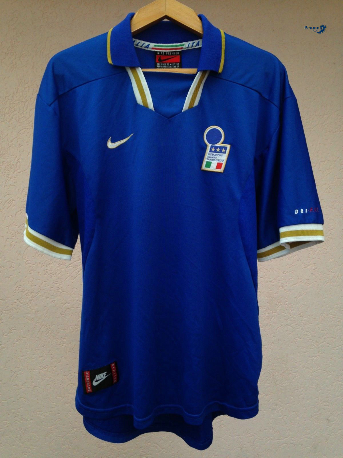 Classico Maglie Italie Domicile Coppa Europa 1996