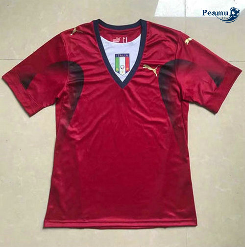 Classico Maglie Italie Rouge Portiere 2006
