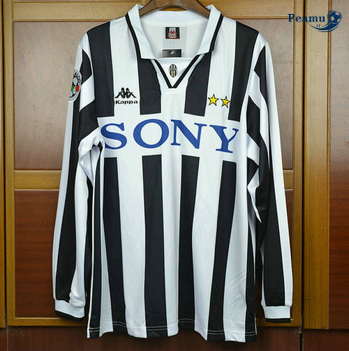 Classico Maglie Juventus Manche Longue Domicile 1996-97