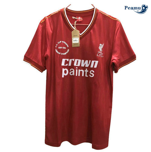 Classico Maglie Liverpool Rouge 1985-1986