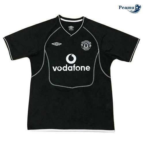 Classico Maglie Manchester United Noir 2000-2002