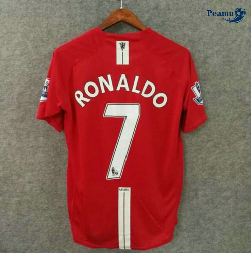 Classico Maglie Manchester United Domicile (7 Ronaldo) 2007-08