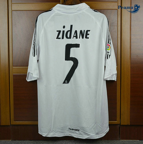 Classico Maglie Real Madrid Domicile (5 Zidane) 2005-06
