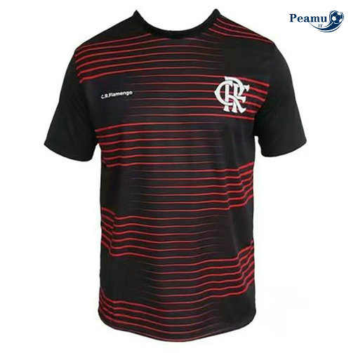 Maillot foot Flamengo training Rouge/Noir 2020-2021