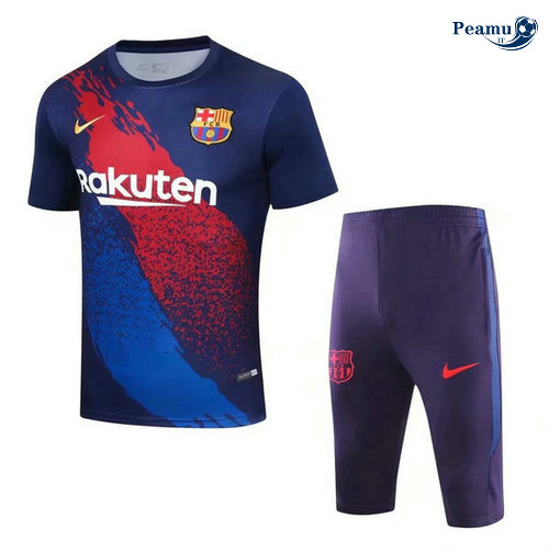 Kit Maillot Entrainement Barcelone + Pantalon Porpora 2019-2020
